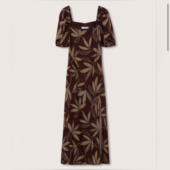 Mango Print Dress - Picture 6 of 9